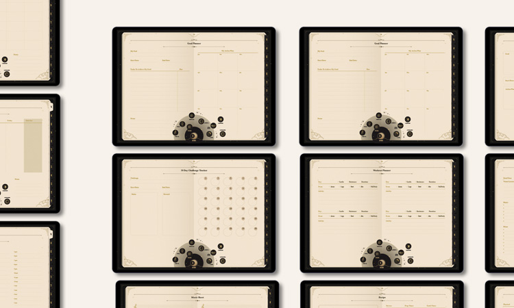 Life+ Arcane undated digital planner