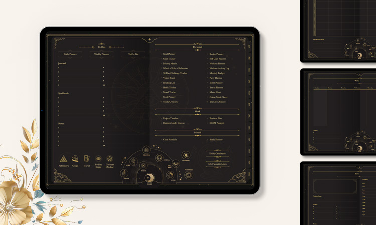 Life+ Eclipse undated digital planner
