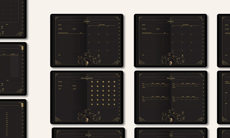 Life+ Eclipse undated digital planner