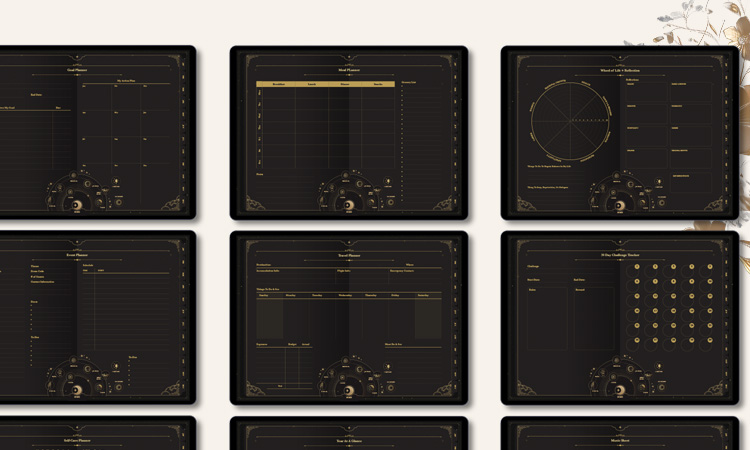 Life+ Eclipse undated digital planner