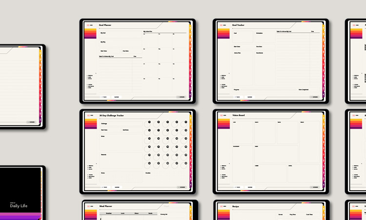Life+ Supr undated digital planner