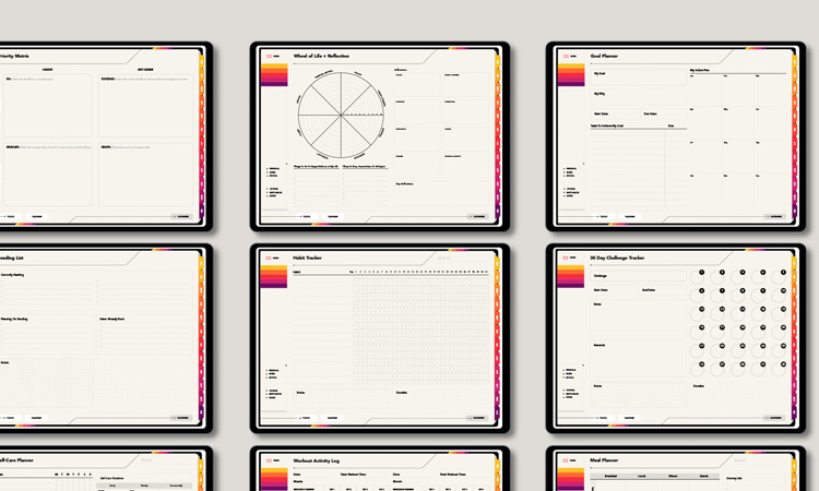 Life+ Supr undated digital planner